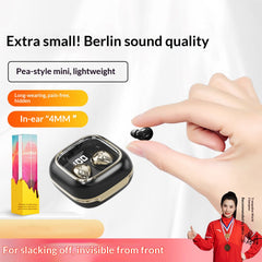 Wireless Mini Hidden In-Ear Noise-Cancelling Bluetooth Earbuds
