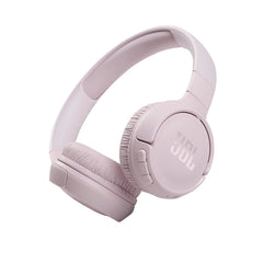 JBL Tune 510BT - Bluetooth headphones with up to 40 hours battery, microphone for call, foldable and comfortable, Android and iOS compatible (Rose)
