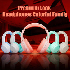 Upgraded Pro-level Hybrid Active Noise Cancelling Headphones, HD Sound & Big Bass, 2X Softer Comfort, Long ANC Playtime, Wireless Over-Ear Bluetooth Headphones Perfect for Home Office|Travel|Pair