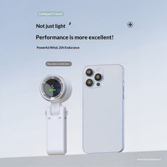 Mini Portable Turbo Cooling Fan | Built-in 2400mAh Rechargeable Battery